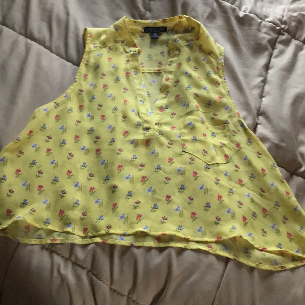 Love Culture Floral blouse tank
